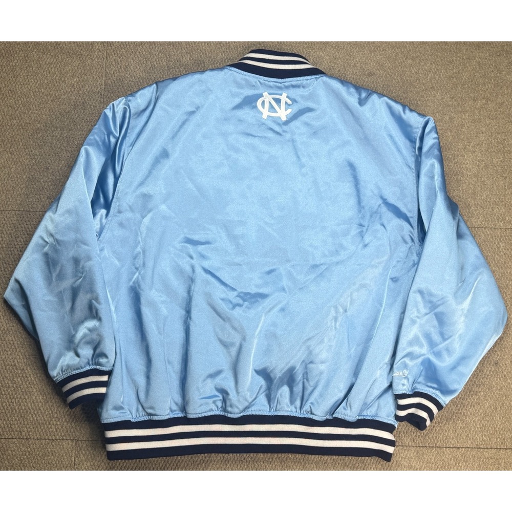 Mitchell & Ness College Vault North Carolina 1982 Champs Satin Jacket Size 3XL - Picture 8 of 12